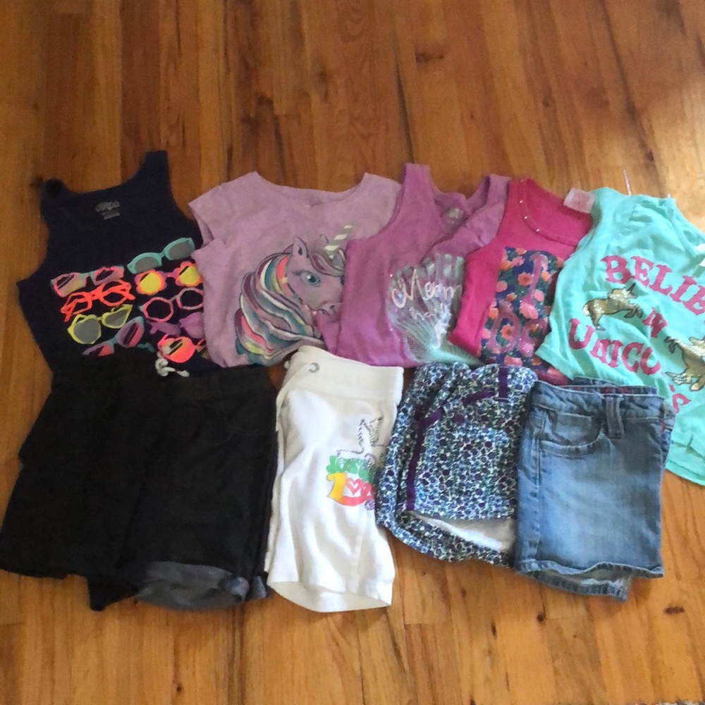 Girls summer lot size 7